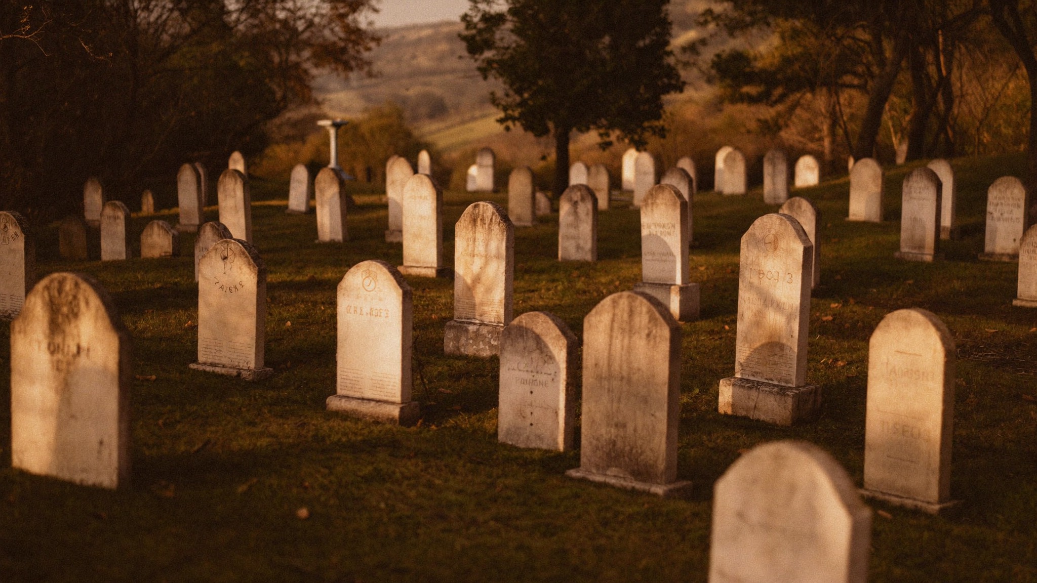Jüdischer Friedhof in der Schweiz mit alten Grabsteinen